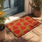 Edge Collections - Yellow - Heart Pattern Non-Slip Valentine's Day Doormat - 1 piece